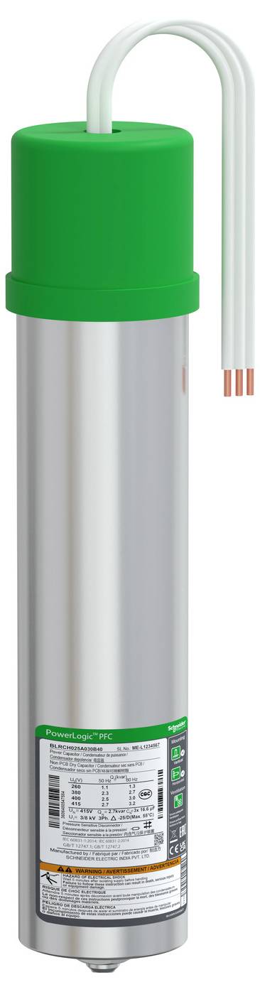 Schneider Electric 9 pc(s) PFC capacitor 16.6 µF 415 V-1