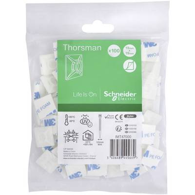 Self-adhesive base for cable ties up to 3.6mm VPE width: 100 pieces clear Schneider Electric Content: 100 pc(s)-2