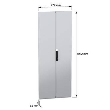 Schneider Electric NSYSFND2082D Door 1 pc(s)-4