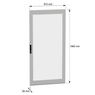 Schneider Electric NSYSFND2010T Glass door 1 pc(s)-2