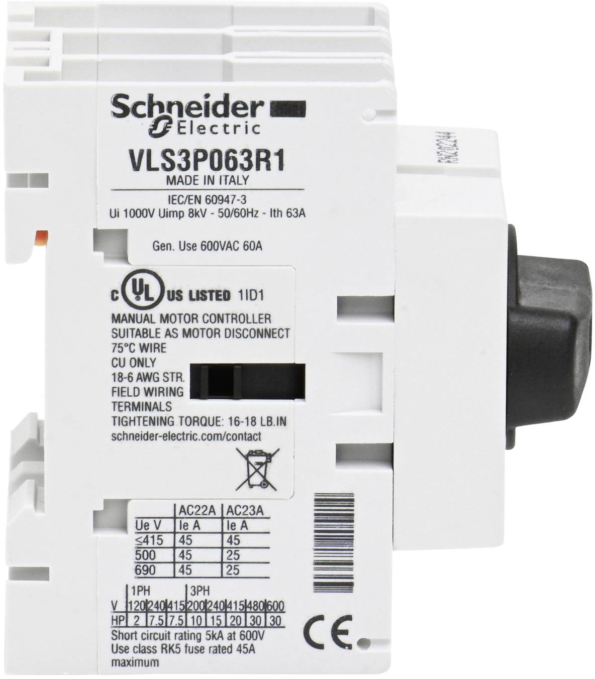 Schneider Electric VLS3P063R1 Isolator switch 1 pc(s)-4