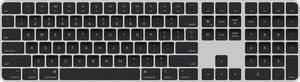 Apple Magic Keyboard Touch ID NumKey Bluetooth® Keyboard German, QWERTZ, Macintosh Black Rechargeable, Fingerprint scanner, Numeric keypad