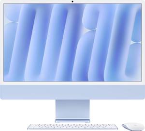 Apple iMac 24 Retina 4.5K (M4, 2024) 61 cm (24 inch) Blue  Apple M4 10-Core CPU 24 GB RAM  512 GB SSD Apple M4 chip (10-core GPU)  MD2T4D/A