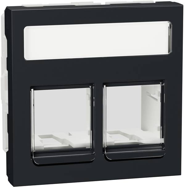 Schneider Electric NU942254 Network box (W x H x D) 45 x 45 x 27 mm 1 pc(s) Anthracite