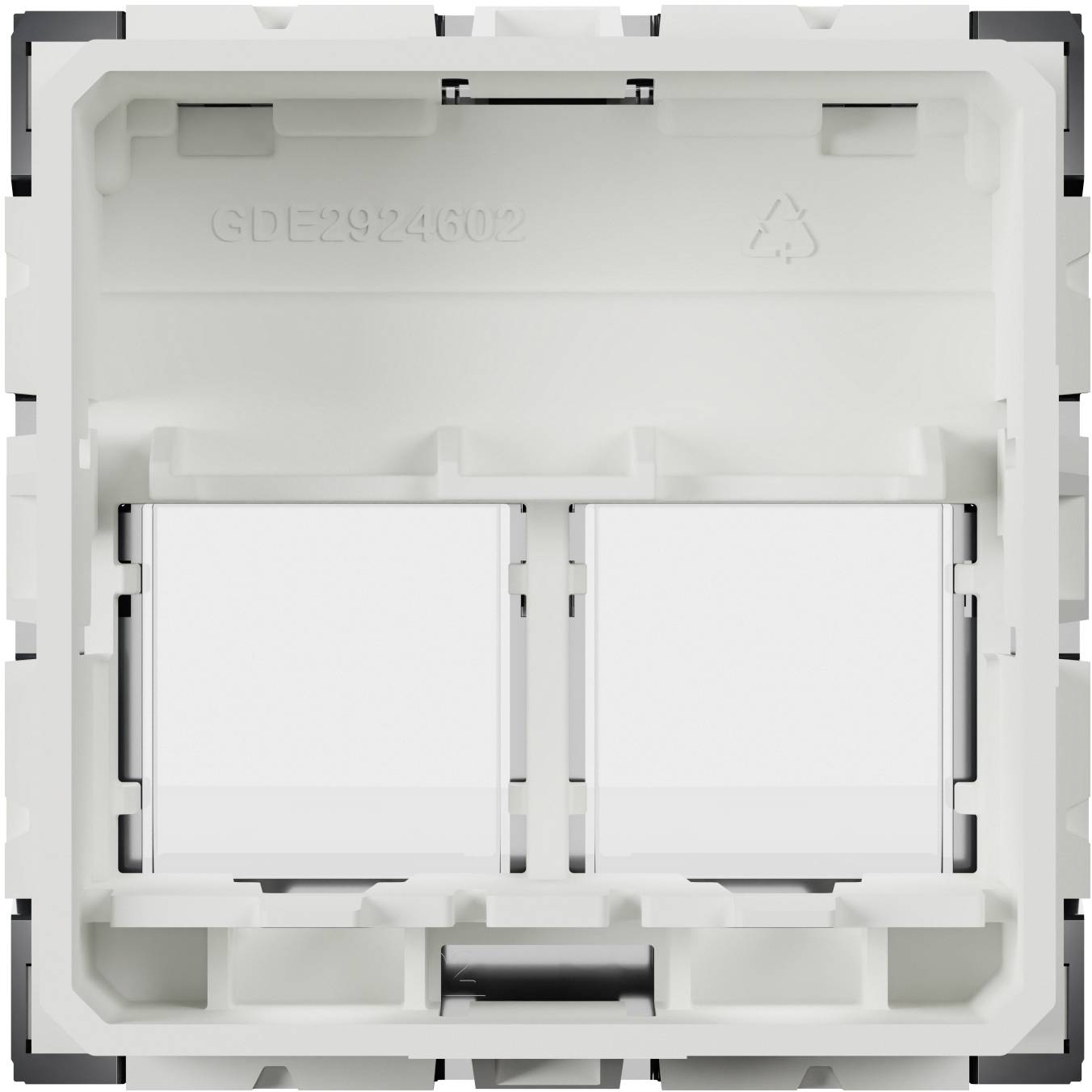 Schneider Electric NU942254 Network box (W x H x D) 45 x 45 x 27 mm 1 pc(s) Anthracite-2