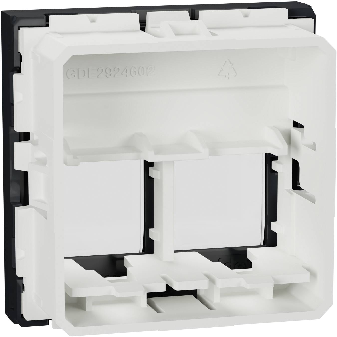 Schneider Electric NU942254 Network box (W x H x D) 45 x 45 x 27 mm 1 pc(s) Anthracite-3