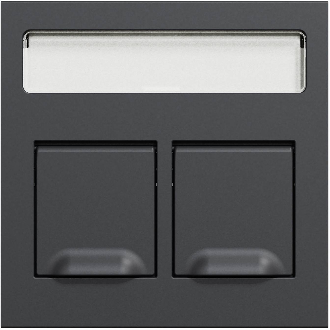 Schneider Electric NU942254 Network box (W x H x D) 45 x 45 x 27 mm 1 pc(s) Anthracite-7