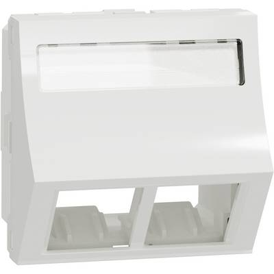 Schneider Electric NU942418 Network box Faceplate (W x H x D) 45 x 45 x 27 mm 1 pc(s) White-3