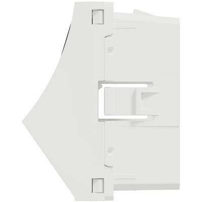 Schneider Electric NU942418 Network box Faceplate (W x H x D) 45 x 45 x 27 mm 1 pc(s) White-7
