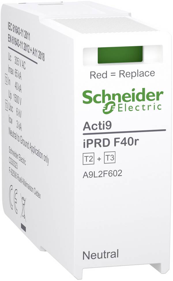 Schneider Electric A9L2F602 A9L2F602 Replacement module 40 kA 1 pc(s)