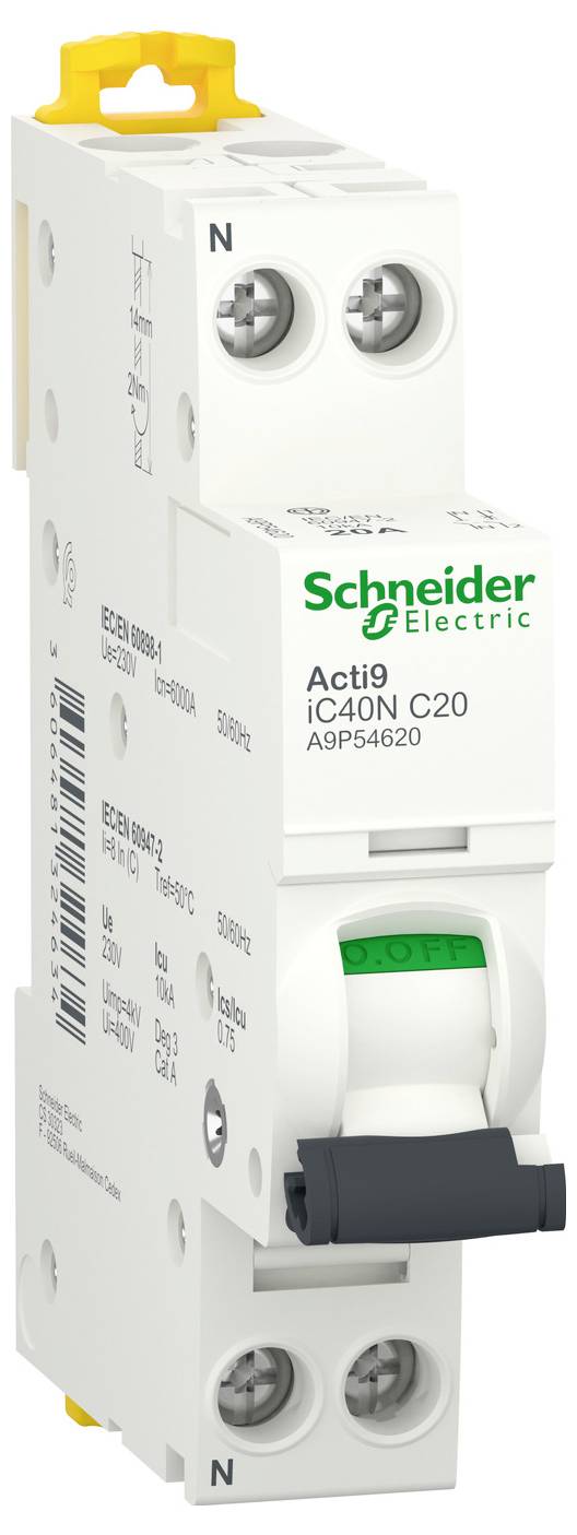 Schneider Electric A9P54620 A9P54620 Circuit breaker 20 A 230 V-1