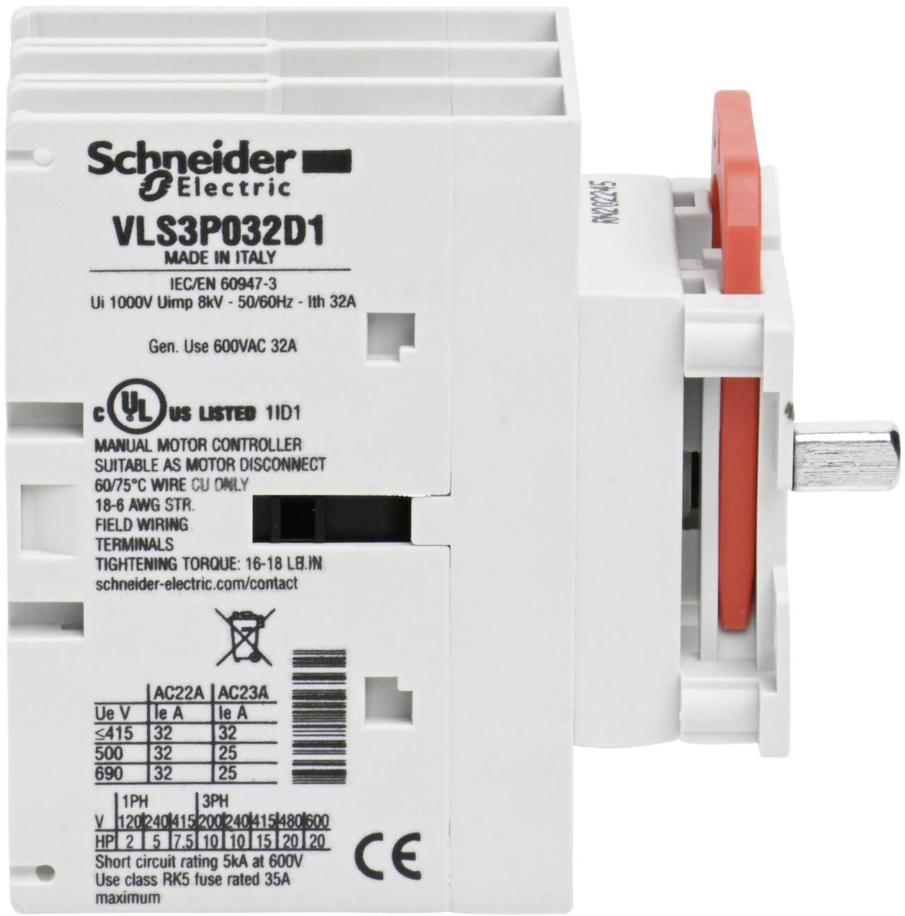 Schneider Electric VLS3P032D1 Isolator switch 1 pc(s)-4
