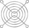 Round metal trivet with spiral design and four curved legs. Perfect for hot pots and pans.