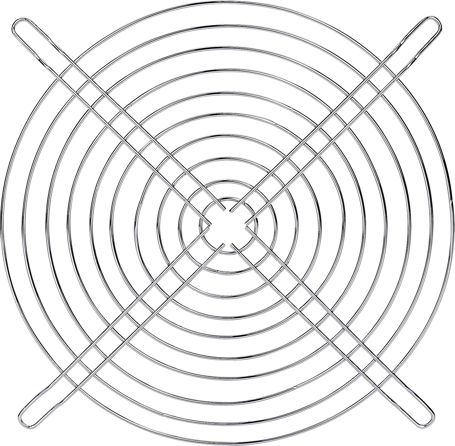 TRU COMPONENTS Fan grille 1 pc(s) (W x H) 200 mm x 200 mm Steel