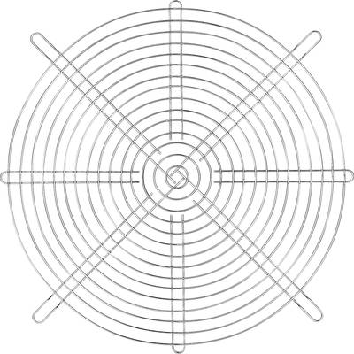 A circular wire mesh with concentric circles and radial spokes, typical of a cooling rack in the kitchen.