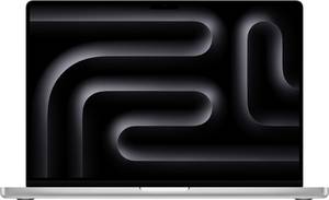 Apple MacBook Pro 16 (M4 Pro, 2024) 40.6 cm (16 inch)  24 GB RAM 512 GB SSD 14‑Core CPU mit 10 Performance-Kernen und 4 Effizienz-Kernen 20-Core GPU Silver MX2T3D/A