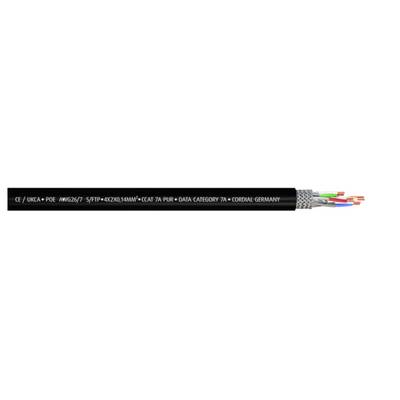'CAT 6 LAN - SFTP Patch Cable' with multiple coloured cores at the cable end, suitable for high-speed networks.