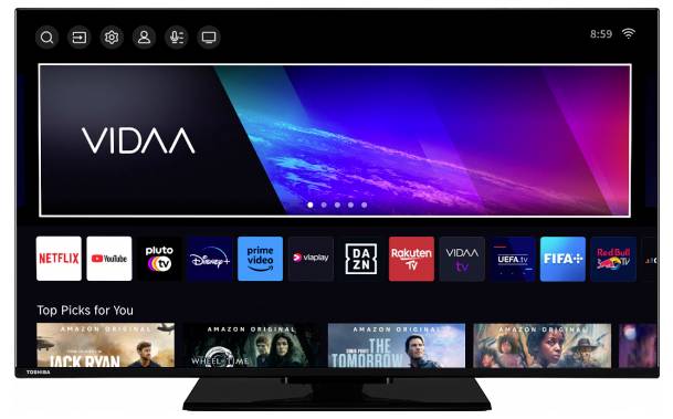 Toshiba 43UV3463DA LED TV 108 cm 43 inch EEC F (A - G) Black