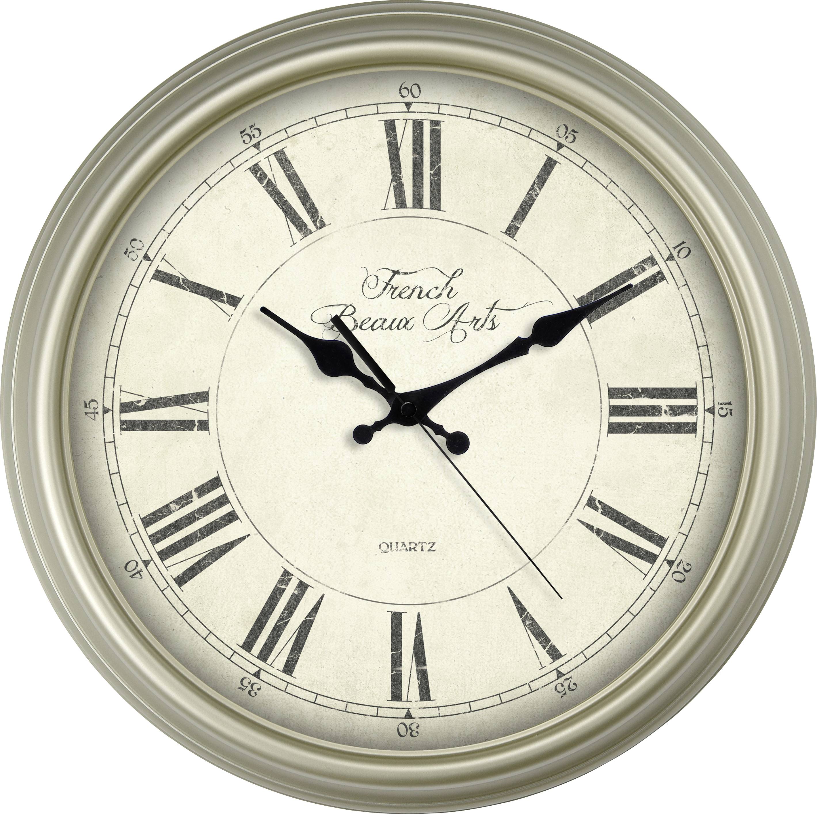 EUROTIME 89891-12 Quartz Wall clock 31 cm Ivory