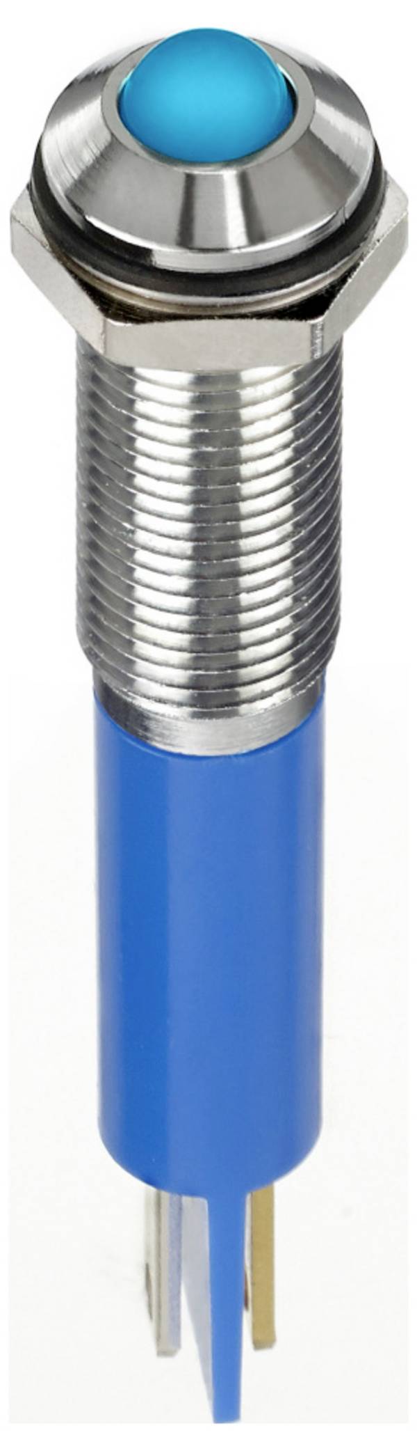 APEM Q8P1CXXB24E LED indicator light Blue Prominent 1600 mcd