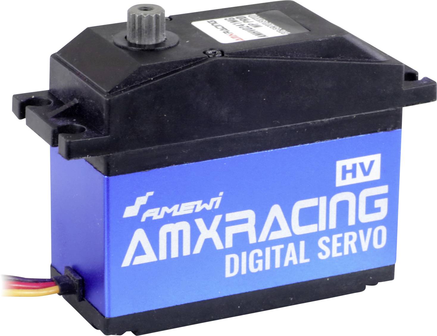 Amewi Large scale servo AMXRacing AMHV0241MG WP PRO Analogue servo Gear box material: Metal
