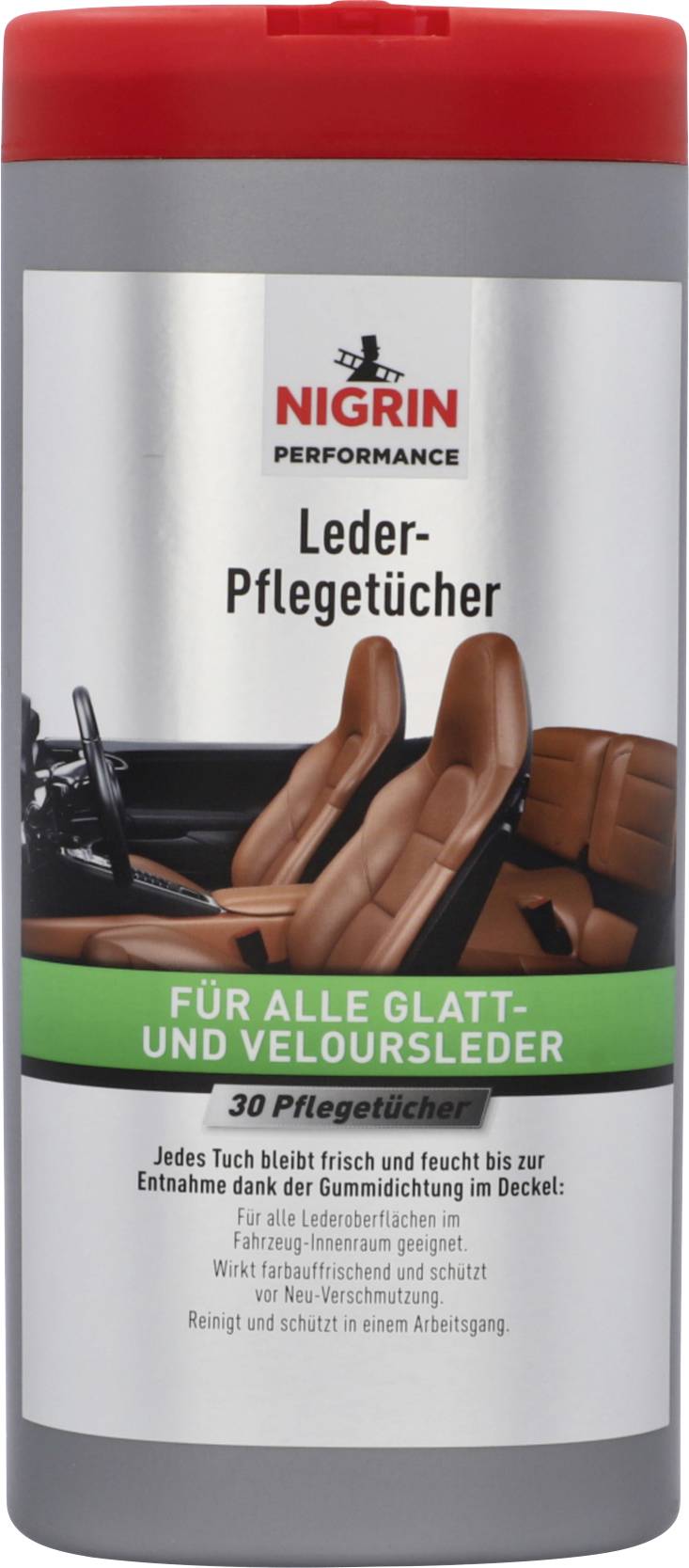 NIGRIN 687754 Leather care tissue 30 pc(s)