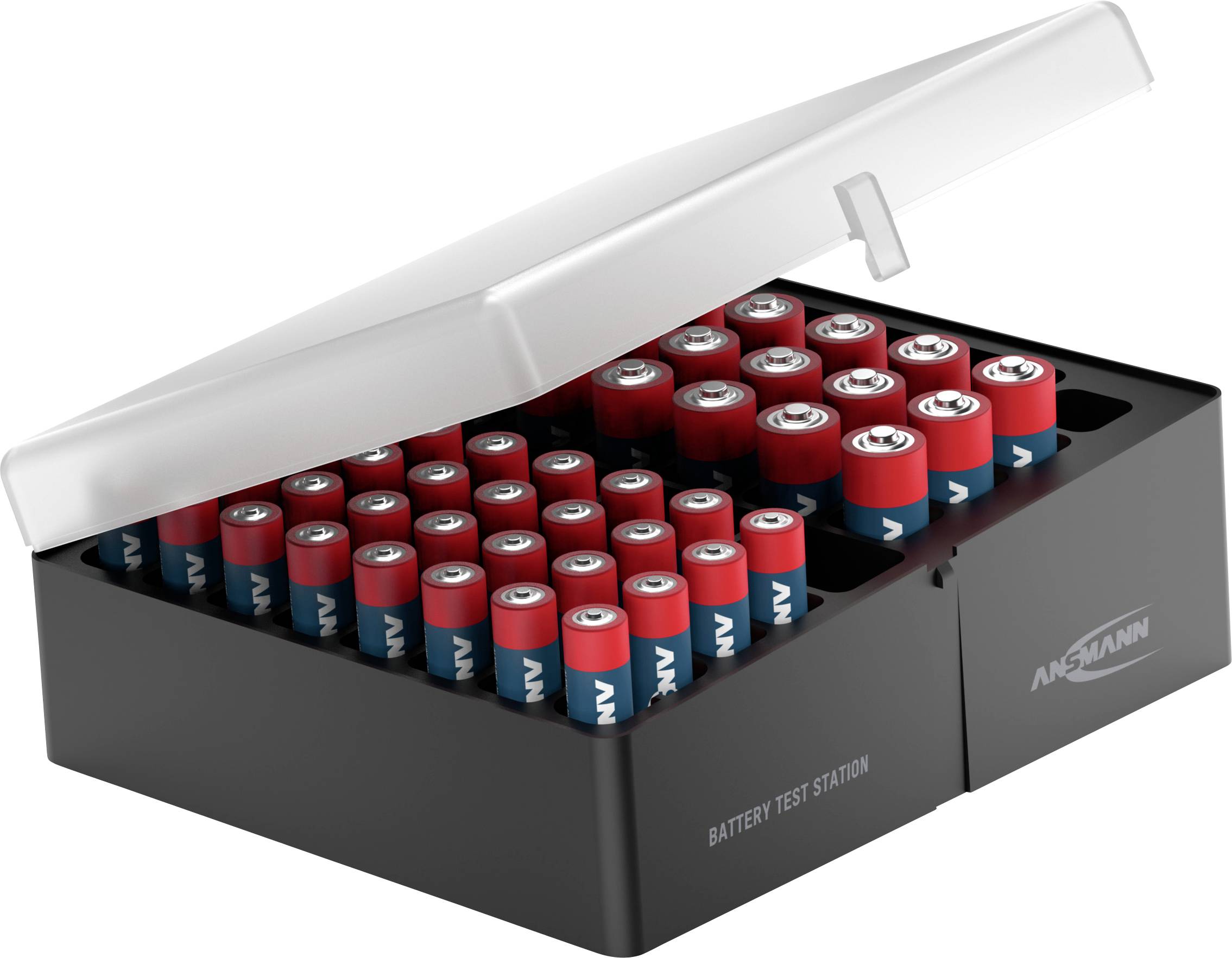 Ansmann Battery set AAA, AA 52 pc(s) Incl. case
