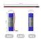Lithium-ion battery, blue, size 70x20mm, with cable. Specifications: 3.6V, 3.35A, 52g. Dimensions and technical details shown.