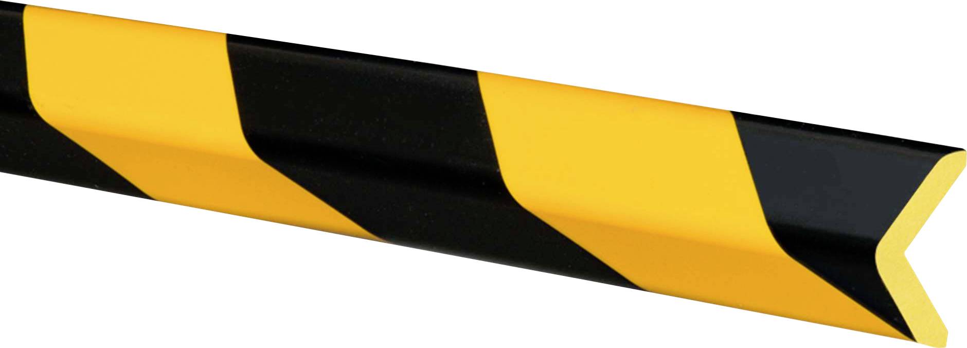 Moravia 422.28.546 Foam edges Black, Yellow (L x W x H) 1000 x 26 x 26 mm