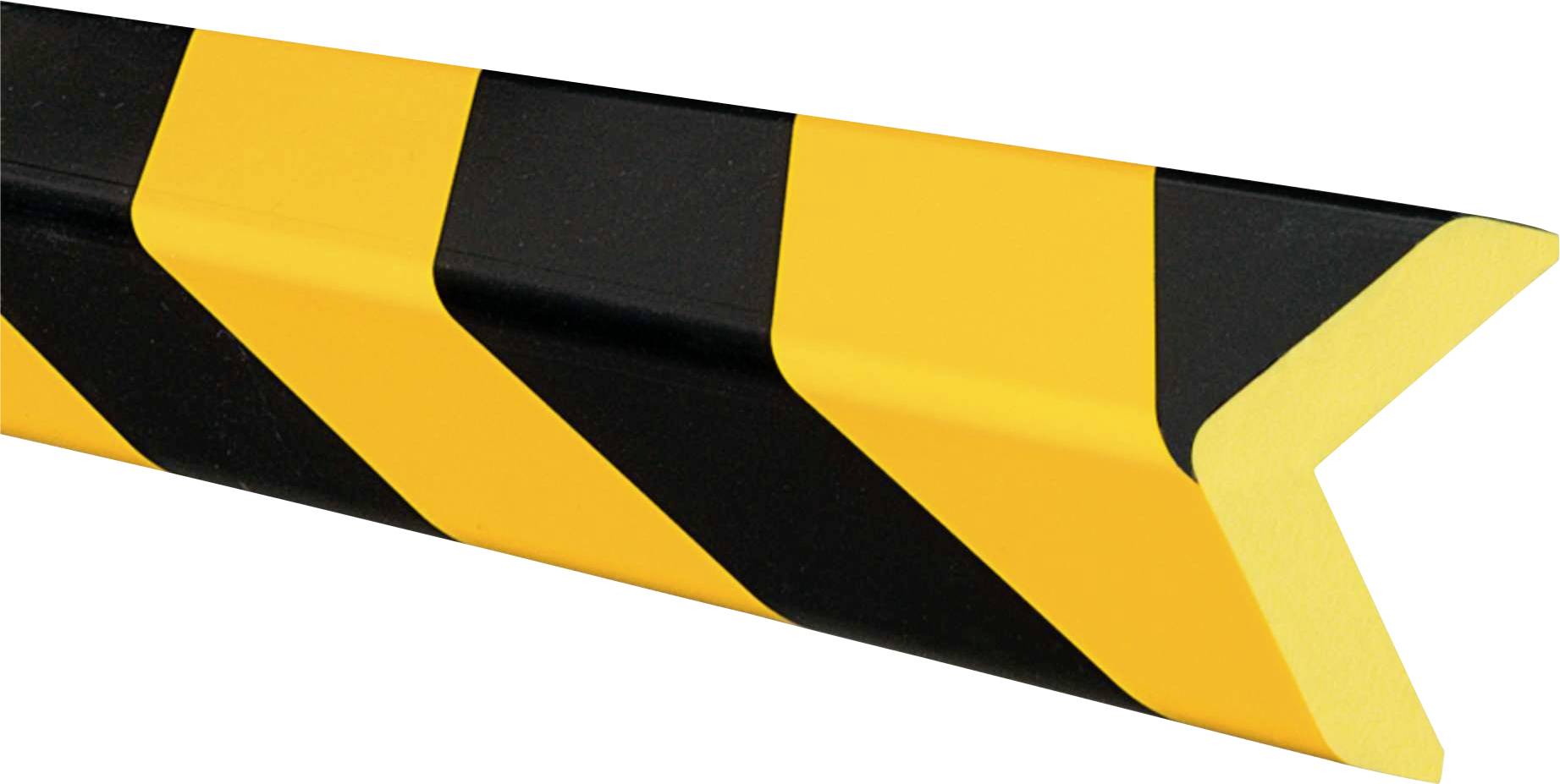 Moravia 422.22.200 Foam edges Black, Yellow (L x W x H) 1000 x 47 x 47 mm