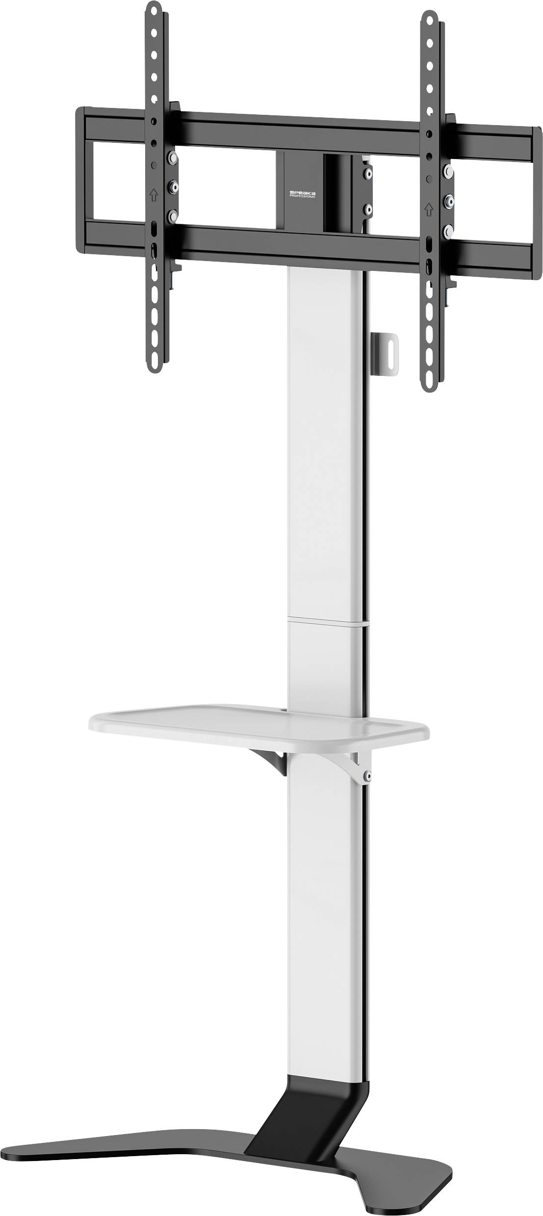 SpeaKa Professional SP-TVS-600 TV base Height-adjustable 94,0 cm (37) - 218,4 cm (86”) Floor stand, Floor-wall