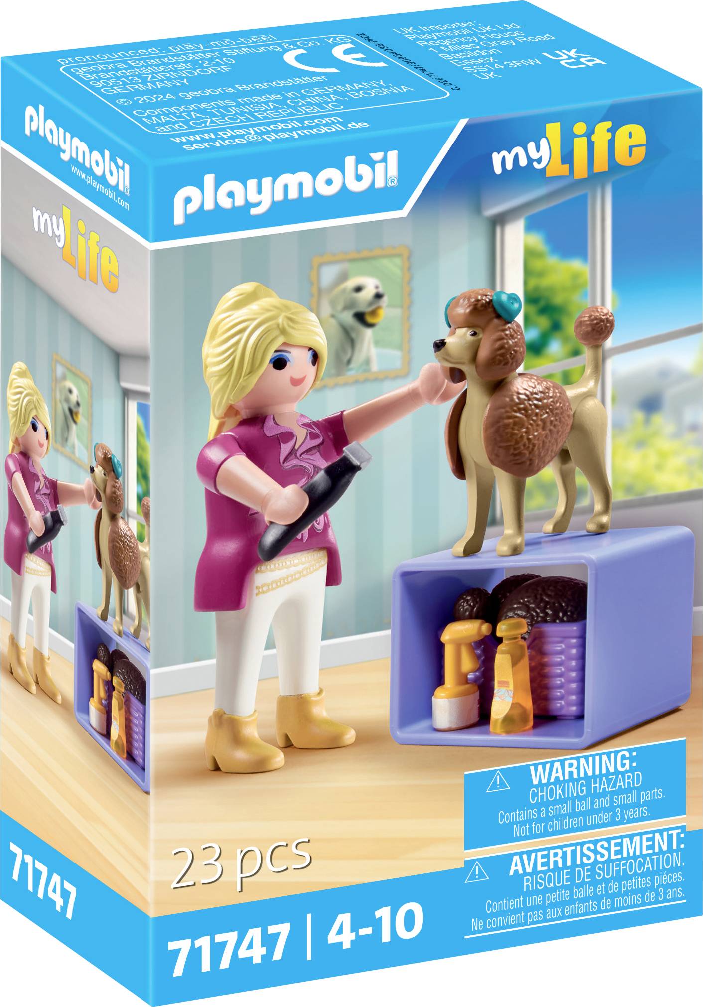 Image of Playmobil® My Life Dog barber 71747