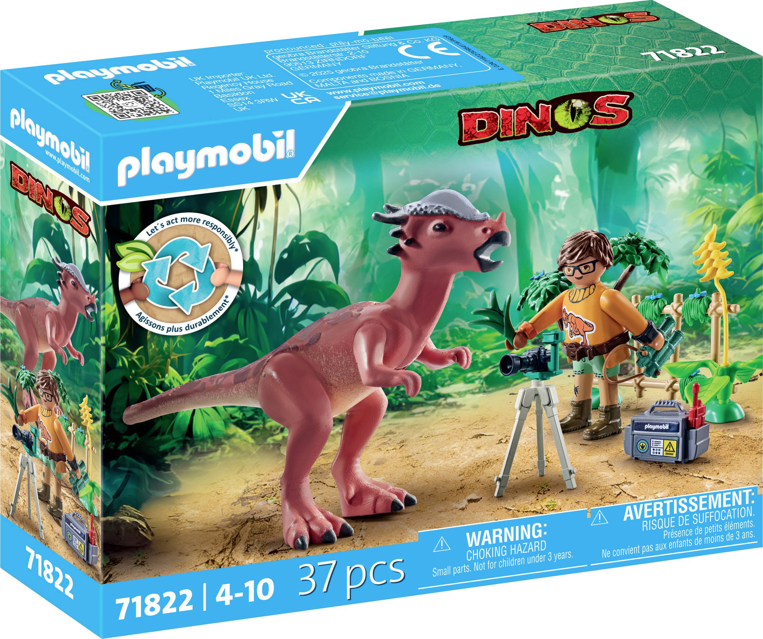 Image of Playmobil® Dinos Stygimoloch observation 71822