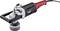 Tool: Electric polisher with a red handle and black casing, for car care and surface treatment.
