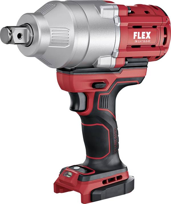 Flex IW 3/4" 18.0-EC C 492612 Cordless impact driver    No. of power packs included 0 2.5 Ah, 5 Ah, 8 Ah  w/o battery