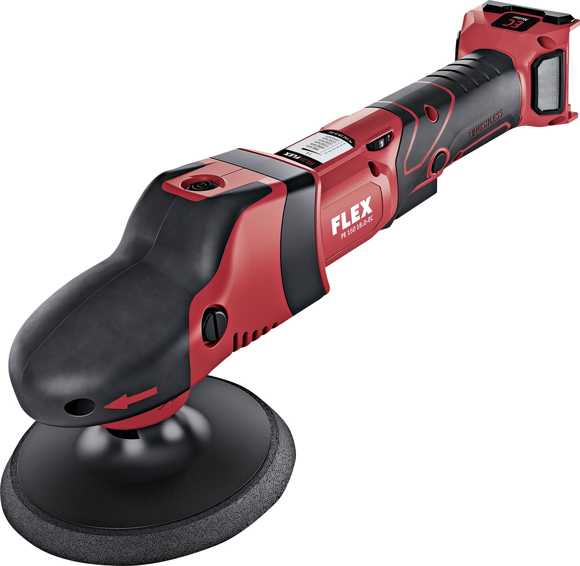 Flex PE 150 18.0-EC C 493856 Cordless random orbital polisher 18 V 150 - 1450 U/min 160 mm