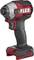 A red cordless drill/driver by Flex with an ergonomically designed handle.