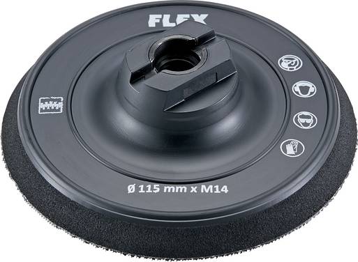 Flex 503754 Hook-and-loop grinding discs Ø 115, bowling Diameter 115 mm