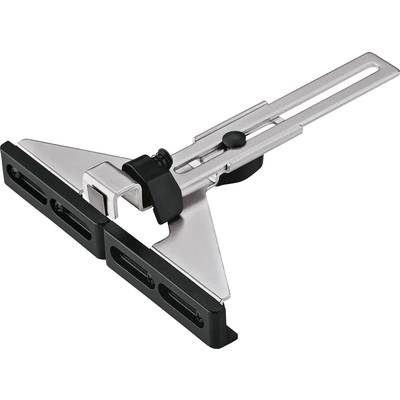 An adjustable floor nozzle attachment made of metal and plastic for vacuum cleaners. Suitable for hard floors and carpets.