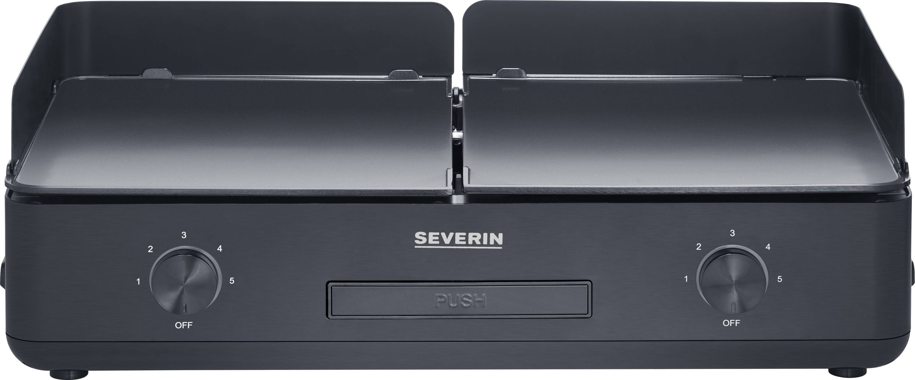 Severin 8569 Electric Electric grill 2 heat zones Black