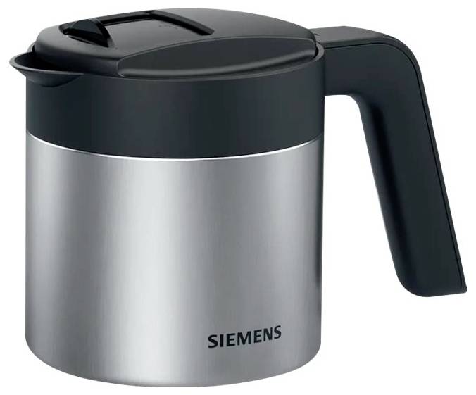 Siemens Hausgeraete TZ40001 Thermos flask Stainless steel, Black 1 l TZ40001
