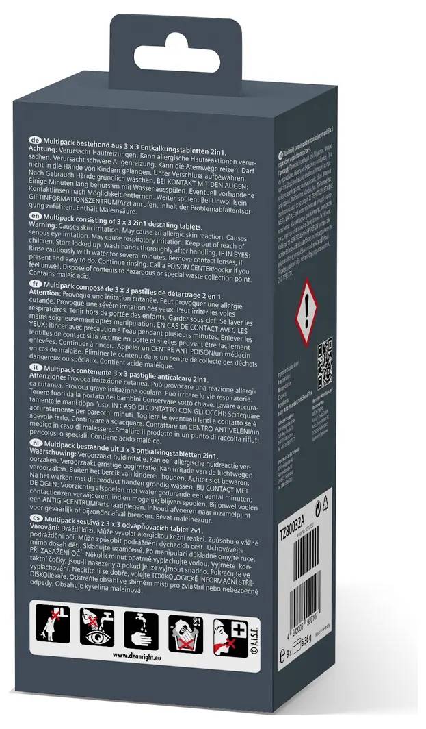 Siemens Hausgeräte TZ80032A EQseries Descaler tablets 9 pc(s)-1