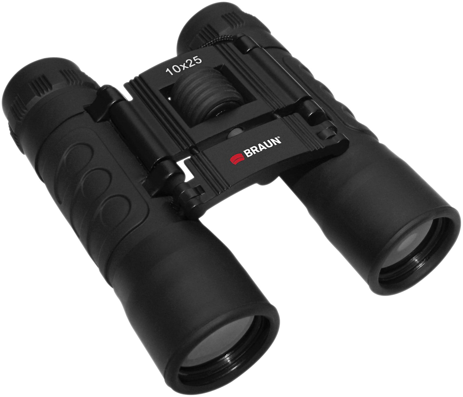 Braun Phototechnik Binoculars 20122 10 x 25 mm Amici roof prism Black 20122