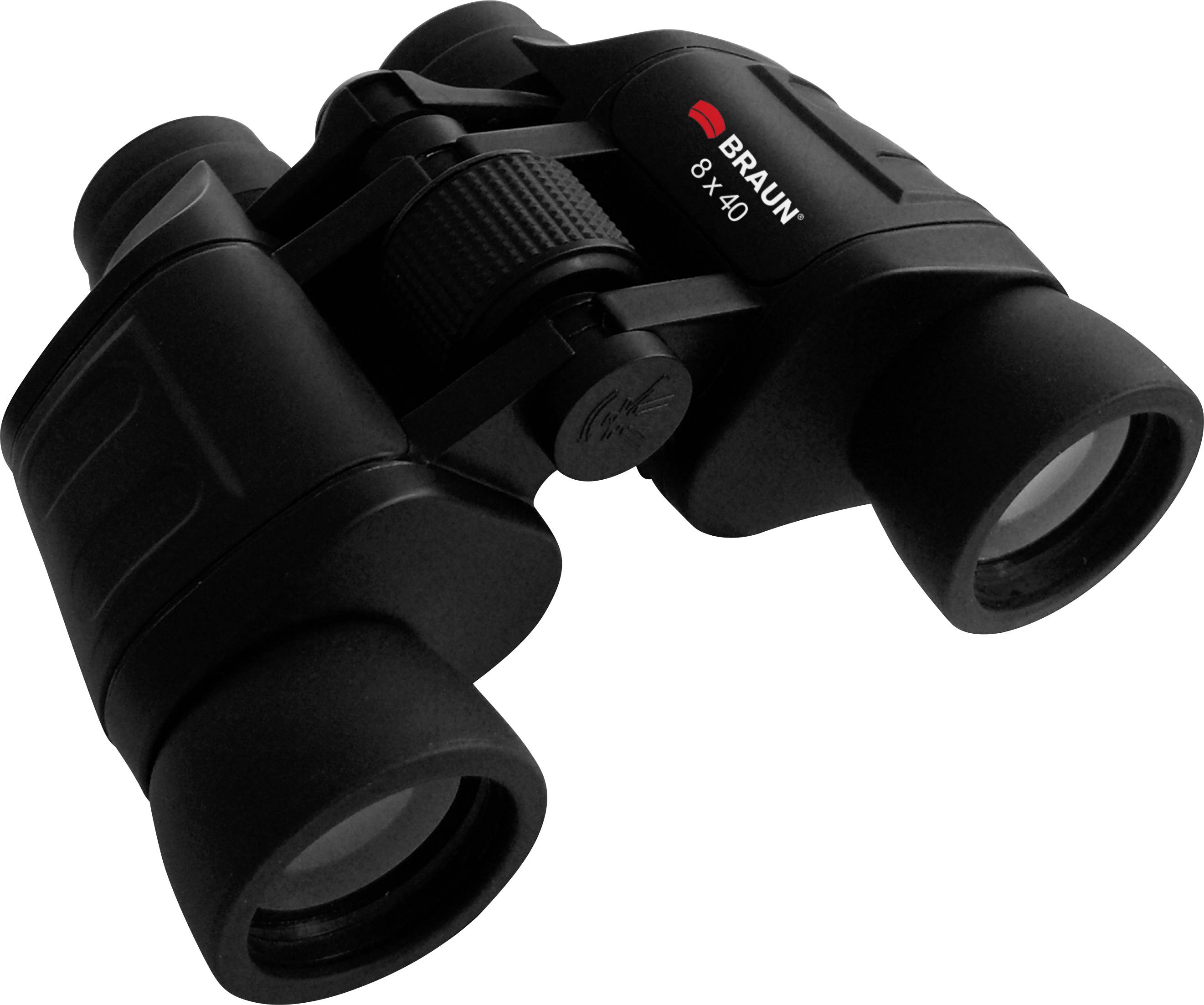Braun Phototechnik Binoculars 20165 8 x 40 mm Porro prism Black 20165
