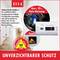 Carbon Monoxide Detector Advert: Protects against carbon monoxide hazards from gas, oil and wood-burning heating systems. Shows interior space, flames and detector.