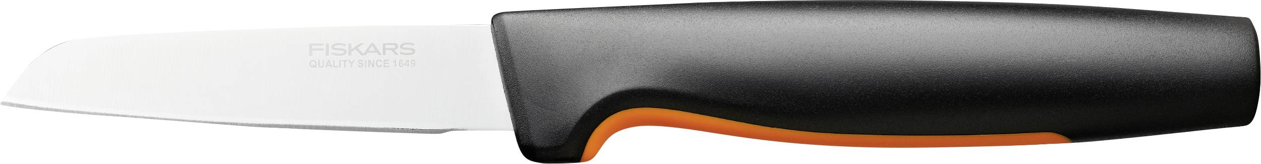 Fiskars 1057544 Functional shape of peeling knife, straight Length 198 mm