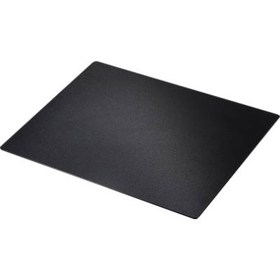 A black, rectangular non-stick baking mat that serves as a reusable surface for oven baking.
