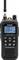 A handheld radio with a display showing '80' and additional information such as frequency and signal strength. Brand name at the top of the device.