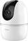 White, spherical security camera with a rotating lens and 'Imou' logo on the front. Ideal for indoor use.
