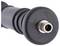 'A close-up view of a metal pipe end with a screw-connection threading, highlighting its industrial design and construction detail.'